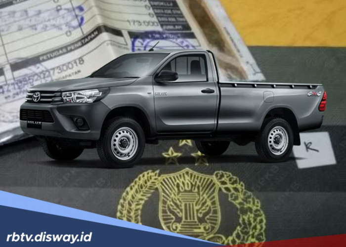Cocok untuk Jelajahi Medan Berat, Pajak Toyota Hilux Single Cabin 4x4 Stabil dan Ramah di Kantong