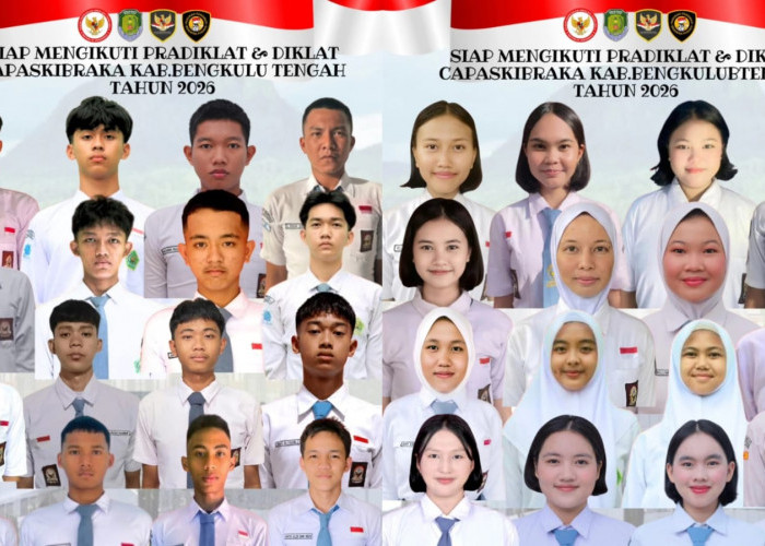  32 Paskibraka Bengkulu Tengah Dikukuhkan 16 Agustus 2026 