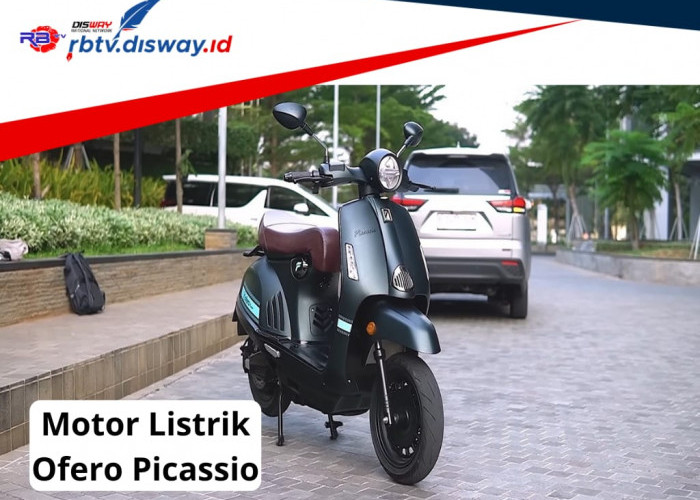 Review Motor Listrik Ofero Picassio, Desain Modern dan Canggih, Segini Harganya