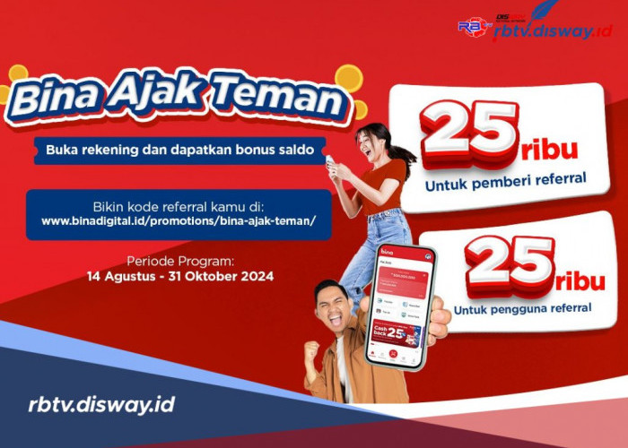 Cara Dapat Uang di Aplikasi Bina Digital, Terakhir 31 Oktober 2024, Buka Tabungan Auto Terima Saldo