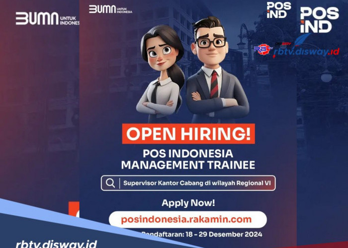 Open Rekrutmen Pos Indonesia Management Trainee 2024, Ini Syarat dan Link Pendaftarannya