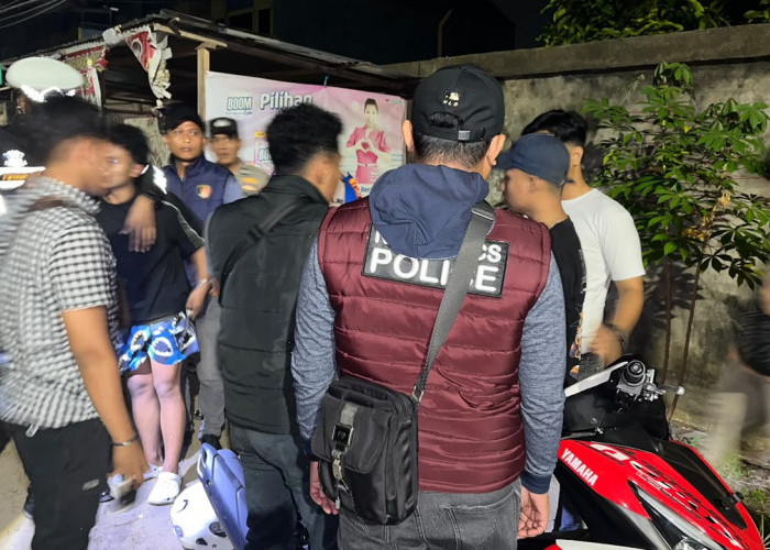 Empat Anak Diduga Kelompok Geng Motor Diamankan Polresta Bengkulu