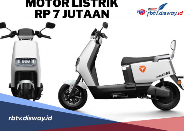 Motor Listrik Harga Rp 7 Juta, Daya Tahan Baterai 5 Tahun