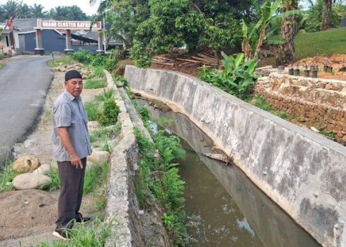 Warga Bentiring Permai Senang, Drainase Dibangun Dinas PUPR Kota Bengkulu