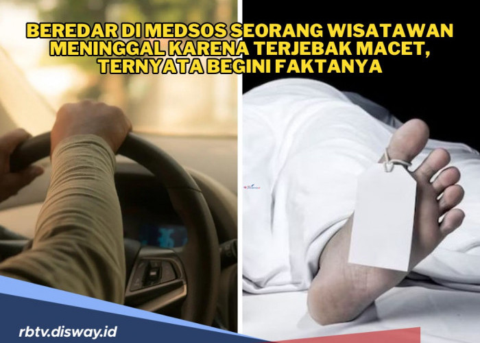 Heboh, Wisatawan Meninggal Karena Kelelahan Terjebak Macet, Polisi Ungkap Penyebabnya