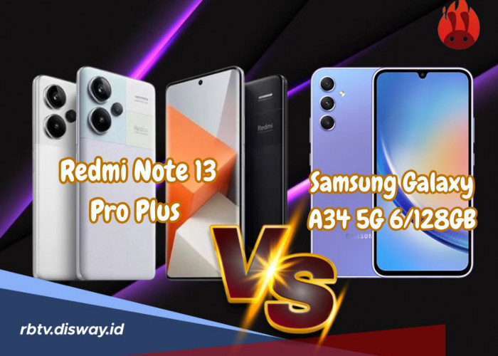 Begini Perbandingan Redmi Note 13 Pro Plus Antutu Vs Samsung Galaxy A34 5G 6/128GB