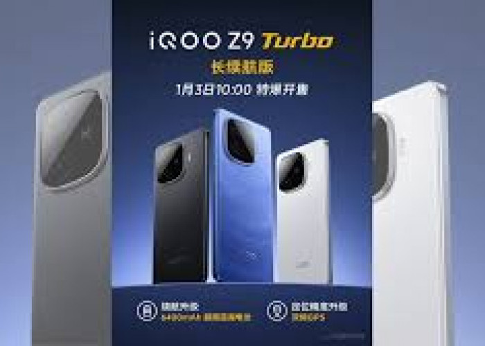 iQOO Luncurkan Smartphone iQOO Z9 Turbo Endurance Edition, Cek Spesifikasi dan Harganya   