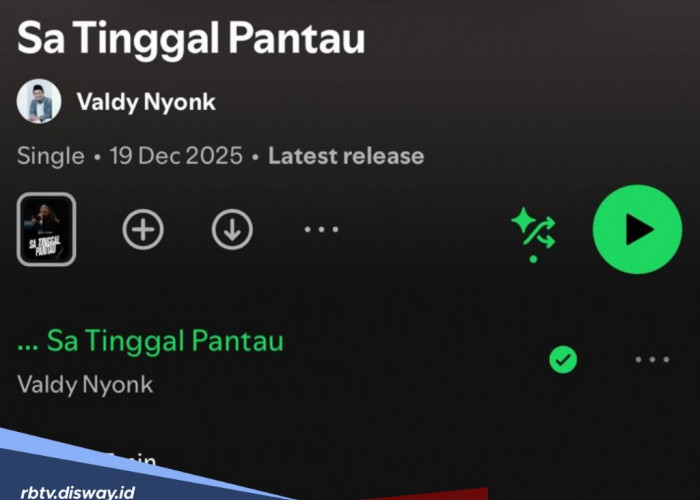 Lagu Sa Tinggal Pantau yang sedang viral
