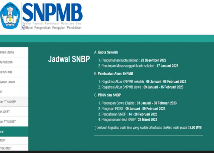 Horee, Pengumuman SNBP Tanggal 28 Maret 2023 Pukul 15.00 WIB, Cek Namamu di Link Ini 