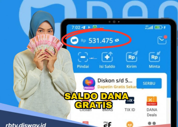 Boleh Pakai Jempol Kiri, Ada Saldo DANA Gratis Hari Ini Senin 17 Februari, Begini Cara Mendapatkannya