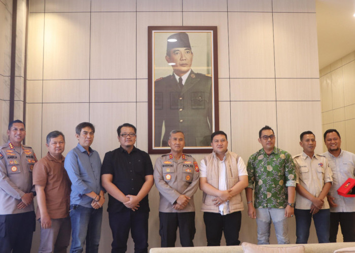 Perkokoh Sinergitas, Pimpinan RBTV dan Rbtvdisway.id Kunjungi Polda Bengkulu