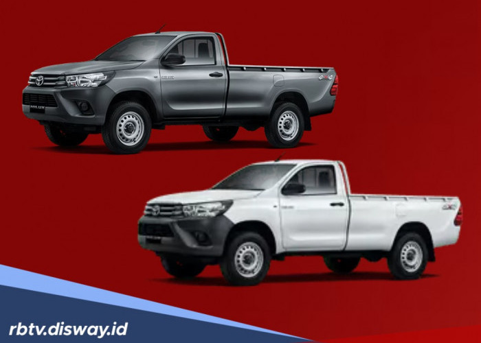 Toyota Hilux Single Cabin 4x4, Angkut Banyak Barang, DP Ringan dan Cicil hingga 60 Bulan