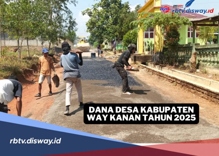 Rincian Dana Desa di Kabupaten Way Kanan Tahun 2025, Cek Pembagian Desamu