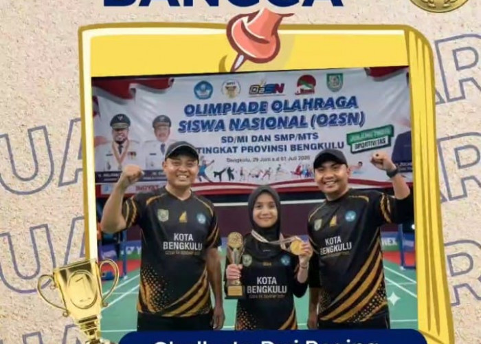 Hebat! Siswi Kelas 4 MI Nur Rahma Plus Bengkulu Juara O2SN dan Melaju ke Tingkat Nasional