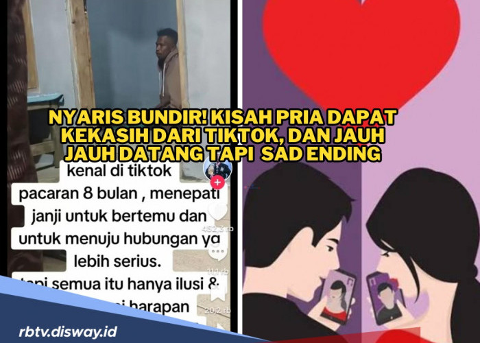 Pacaran 8 Bulan di Tiktok, Pria Ini Nekat Sebrangi Lautan untuk Melamar, Berakhir Ditolak Kekasih 