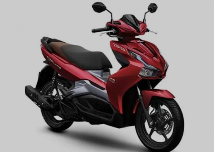 Honda Air Blade 160 2024, Skutik Agresif dengan Rangka Underbone