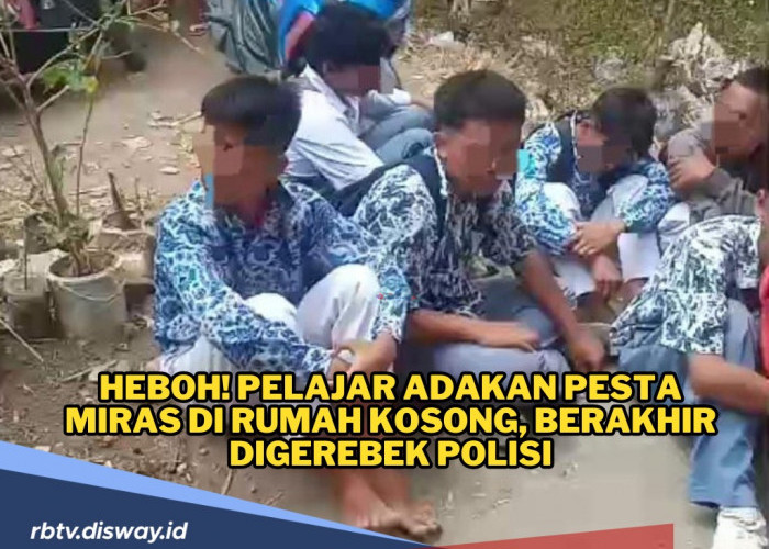 TNI dan Polisi Gerebek Sekelompok Pelajar yang Pesta Miras di Rumah Kosong