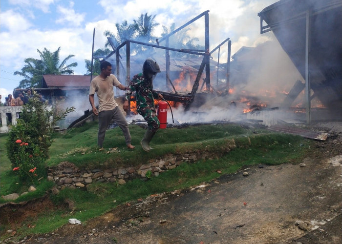 Si Jago Merah Hanguskan Dua Rumah di Mukomuko, Kerugian Ratusan Juta