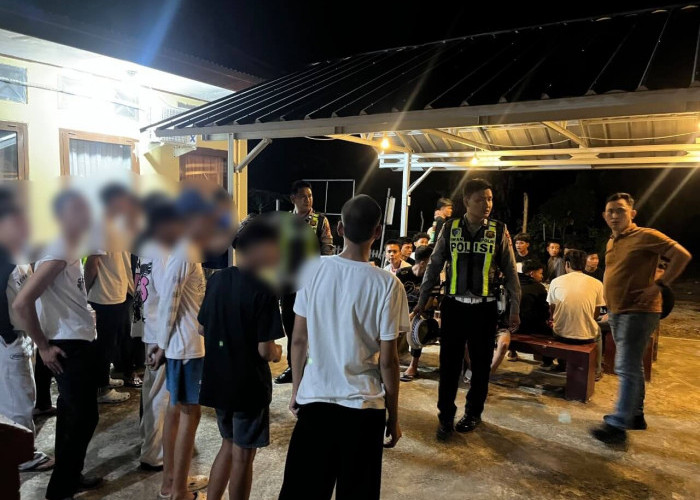 Aksi Balap Liar di Seluma, 38 Unit Sepeda Motor dan Puluhan Remaja Diamankan