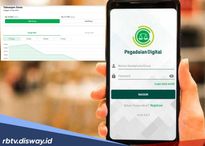 Update Harga Emas Digital Pegadaian Hari Ini, Cuma Modal Puluhan Ribu