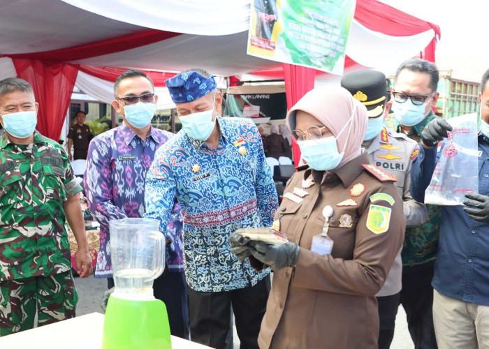 Kejaksaan Negeri Bengkulu Gelar Pemusnahan Barang Bukti