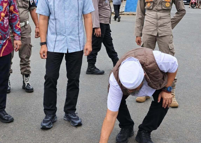 Helmi Hasan Turun Langsung Tandai Titik Nol Jalan Gunung Selan di Bengkulu Utara 