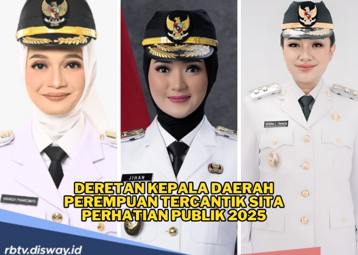 Pesona Memikat, Ini 7 Kepala Daerah Perempuan Tercantik di Indonesia Tahun 2025