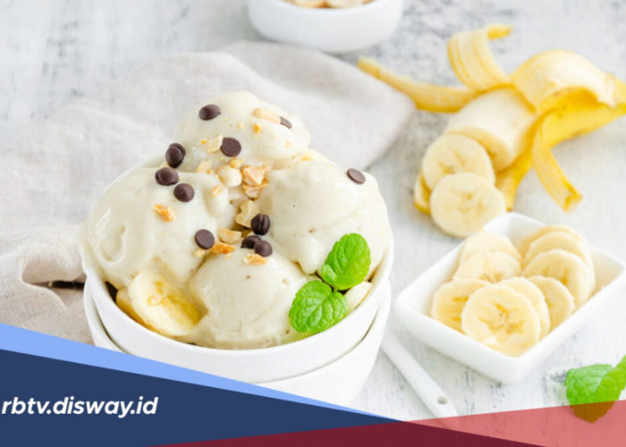 Resep Es Krim Buah Pisang, Sehat dan Segarnya Bikin Nagih!