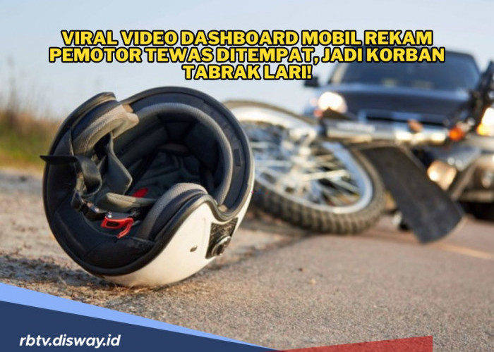 Terekam Kamera Dashboard Mobil, Pemotor Tewas Usai Jadi Korban Tabrak Lari!