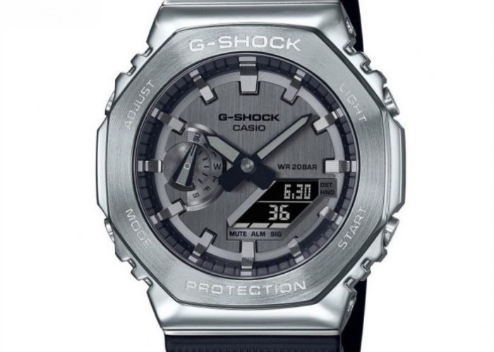 Casio Luncurkan Jam Tangan Terbaru G-SHOCK Seri G-STEEL GBM-2100, Berikut Ulasannya   