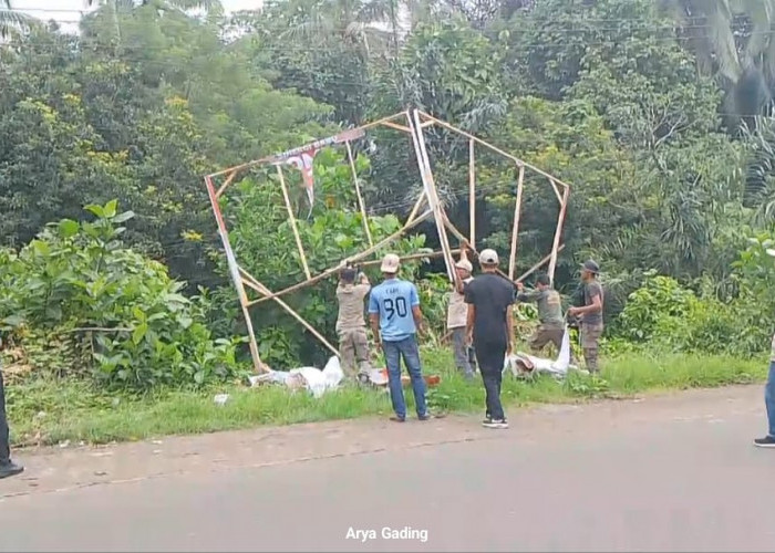 Jelang Pencoblosan, Bawaslu Seluma Gelar Apel Siaga dan Bersihkan APK