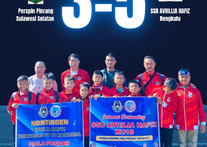 Avrillia Hafiz FC U-10 Sapu Bersih Laga Pembuka Piala Presiden 2026: Tim Sepak Bola Seluma Guncang Yogyakarta