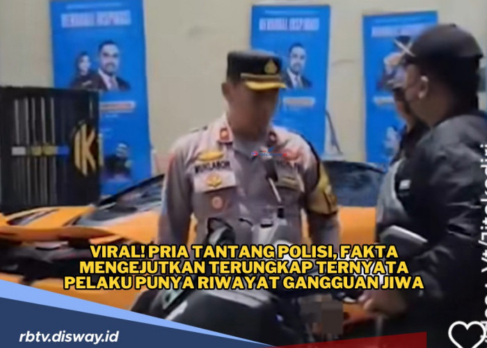 Alami Gangguan Kejiwaan, Pria yang Tantang Polisi Berakhir Damai