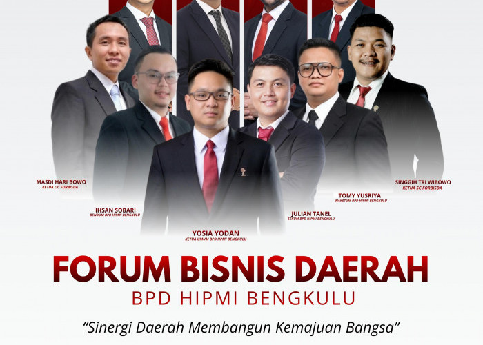 Bangun Ekosistem Kewirausahaan, HIPMI Bengkulu Siap Gelar FORBISDA 2026