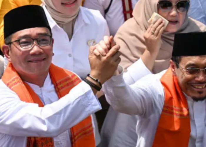 Survei Disway Pilkada DKI Jakarta: Elektabilitas Ridwan Kamil Ungguli Pramono 