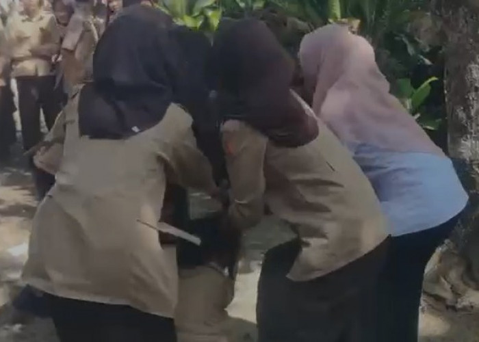 Viral Video Perkelahian Siswi SMAN di Kota Bengkulu 
