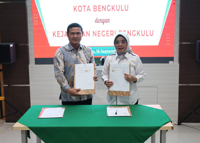 Pendampingan Hukum, KPU Kota Bengkulu Jalin Kerjasama dengan Kejari Bengkulu 
