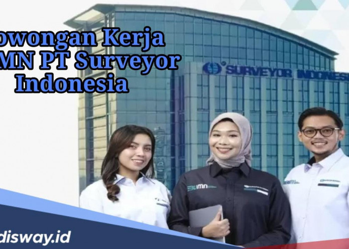 Buruan Daftar, PT Surveyor Indonesia Buka Lowongan Kerja Agustus 2024, Ini Link Pendaftarannya