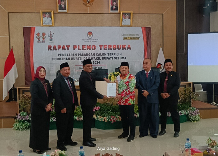 Hasil Pilkada Seluma Kembali Diplenokan KPU 