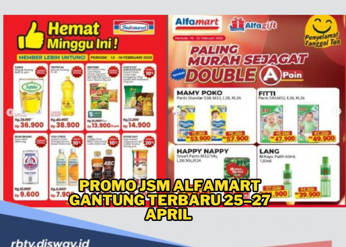 Sedang Diskon, Ini Dia Promo JSM Alfamart Gantung April 2025, Buruan Belanja 