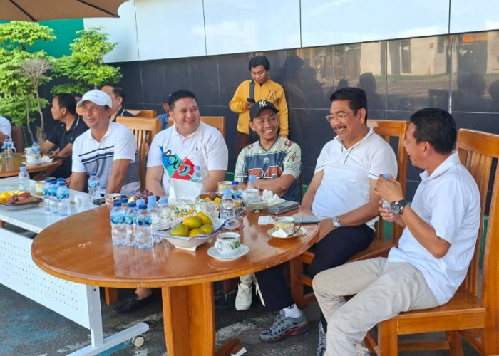 Kajati Bengkulu Nobar Piala Dunia Bareng Insan Pers Bengkulu, Tunggu Gebrakan Berikutnya