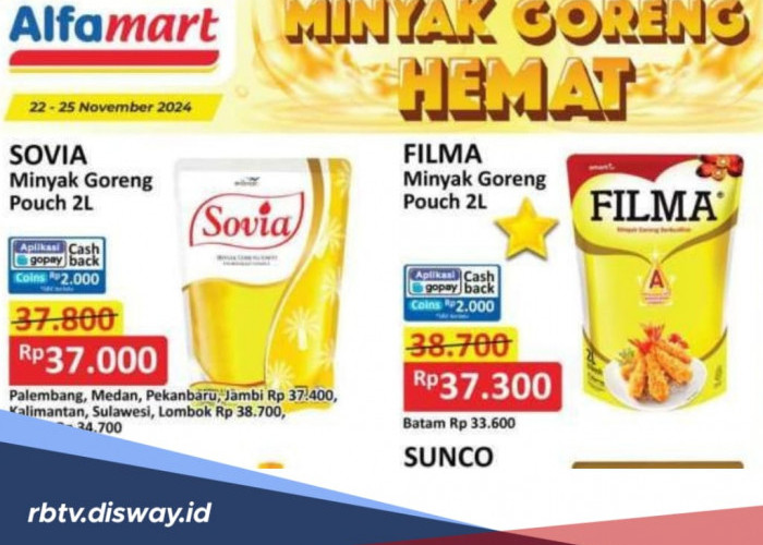 Promo JSM Alfamart, Weekend 22-24 November 2024, Dapatkan Diskon Minyak Goreng hingga Beras