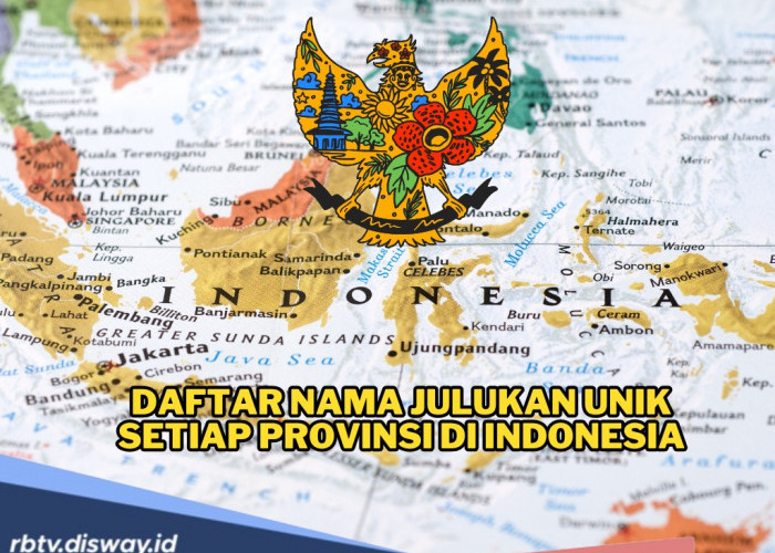 Provinsi di Indonesia Punya Julukan Unik, Simbol Kekayaan Budaya dan Alam Nusantara
