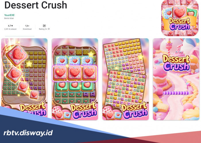 Poin di Game Dessert Crush Jadi Ladang Penghasil Saldo di Akun DANA