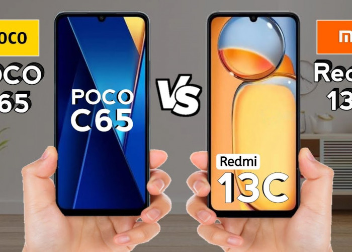 Jangan Salah Pilih, Ini Perbandingan Spesifikasi dan Harga Terbaru POCO C65 Vs Redmi 13C