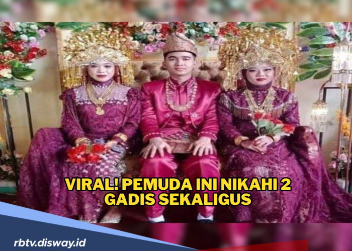 Viral! Pemuda Ini Nikahi 2 Wanita Sekaligus, Kok Bisa? Begini Kisah dan Sosoknya