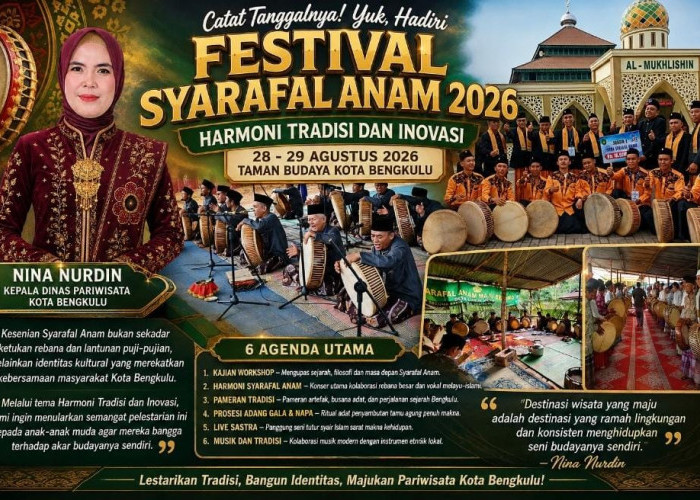 Catat Tanggalnya! Yuk, Hadiri Festival Syarafal Anam 2026 Akhir Bulan Ini