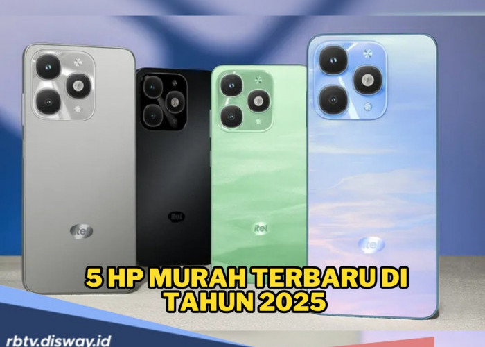 5 HP Murah Terbaru di Tahun 2025, Tampilan Stylish, Baterai Awet dan Performa Mumpuni 