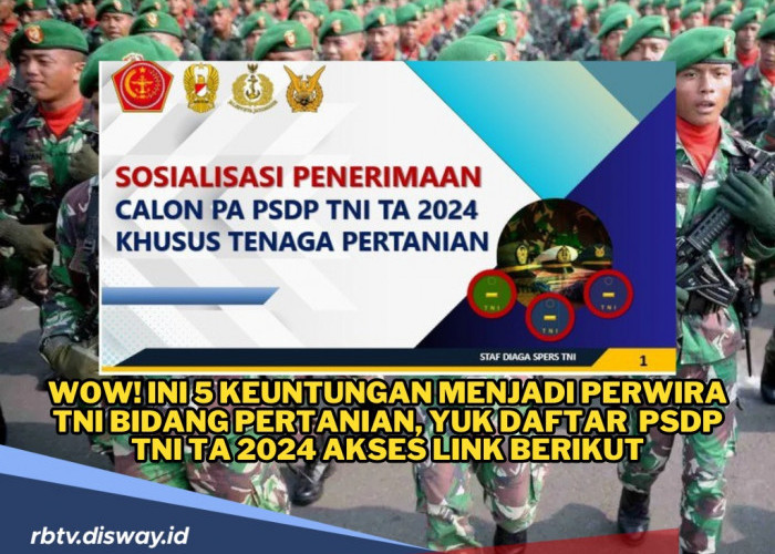 Banyak yang Tanya, Apa Keuntungan Jadi Perwira TNI Bidang Pertanian? YIni Jawabannya