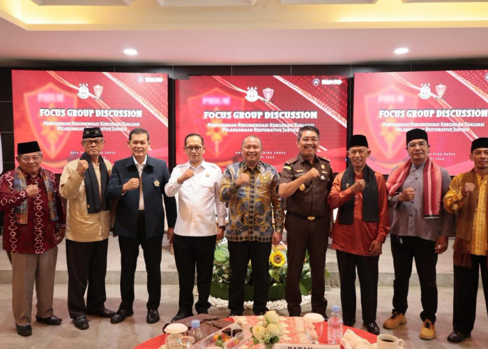 Dihadiri Direktur B Jampidum Kejagung, Kejati Bengkulu Gelar FGD Membahas Mekanisme Keadilan Restorative